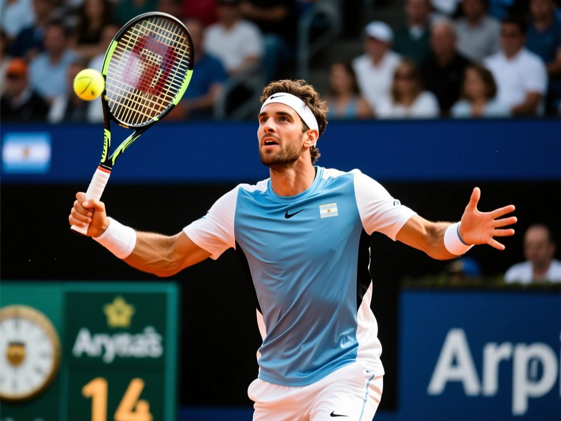 九游官网入口下载-阿根廷运动员破发奇迹！网球天才一战成名  第2张