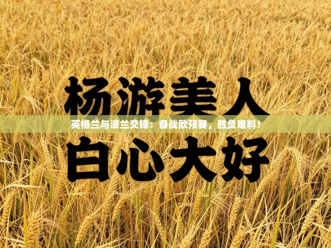 英格兰与波兰交锋：备战欧预赛，胜负难料！  第1张